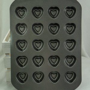 Mini Heart Shaped Baking Pan - Cake & Cookie Mold